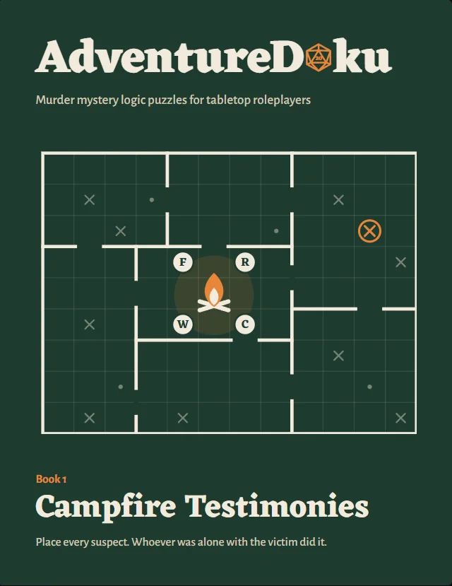 AdventureDoku book 1: Campfire Testimonies